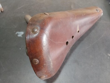 STARY ZABYTKOWY ROWER PRZEDWOJENNY SIEDZENIE SIODŁO ORYGINAŁ SOLIDNE