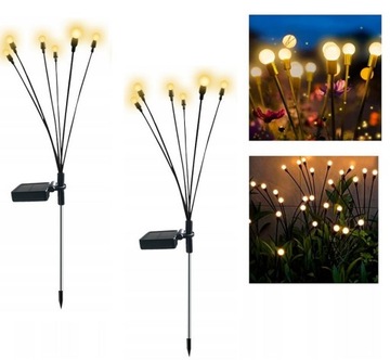 СОЛНЕЧНАЯ ЛАМПА, ШАРИКИ, СОЛНЕЧНЫЕ ЛАМПЫ, 10 СВЕТОДИОДОВ, НАБОР ДЛЯ УБОРКИ САДОВ