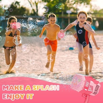 МЕГА ПИСТОЛЕТ ДЛЯ ПУЗЫРЬКОВ, ПУСКАТЕЛЬ ДЛЯ МЫЛЬНЫХ ПУЗЫРЕЙ, СВЕТЯЩАЯСЯ МАШИНА