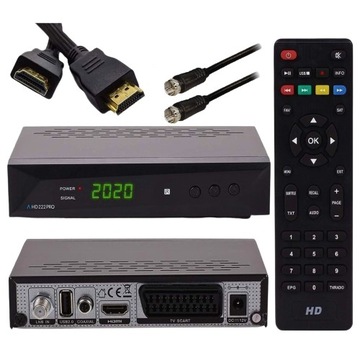 Dekoder DVB-S2 Anadol HD 222 Pro- DO TWOJEGO DOMU!