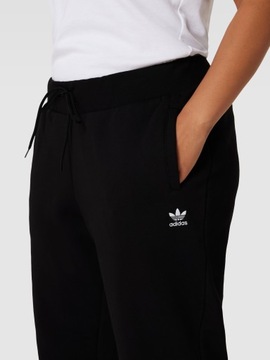 2879 SPODNIE DAMSKIE ADIDAS ORIGINALS DRESOWE BAWEŁNIANE CZARNE DRESY 3XL