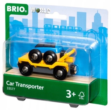 KOLEJKA BRIO WAGON DO PRZEWOZU SAMOCHODÓW 33577