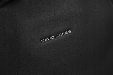 Stylowy plecak damski ze skóry ekologicznej - David Jones