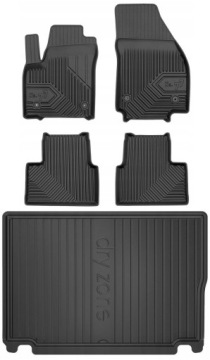 Set 77 Koberce a rohože Opel Meriva B 2010-2017 g