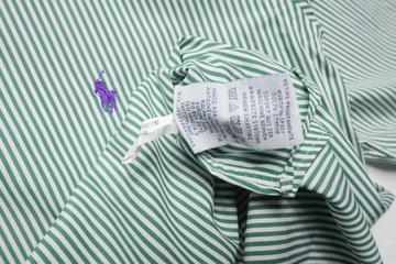 Ralph Lauren Polo slim fit koszula paski biznesowa męska XXL