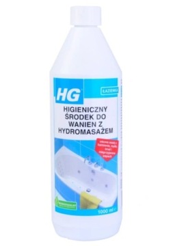 HG HIGIENICZNY ŚRODEK DO WANIEN Z HYDROMASAŻEM 1000ml