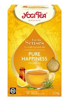 Herbata Yogi Tea Pure Happiness - Czysta radość (17x2,2g)