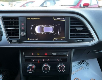 Seat Leon III Hatchback Facelifting 1.4 TSI 125KM 2017 Seat Leon Androidauto /Biała Perła / Salon Pl /, zdjęcie 16