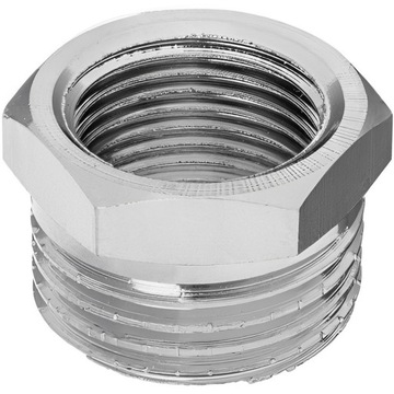 REDUKCJA PRZEJŚCIÓWKA ZŁĄCZKA MOSIĘŻNA CHROMOWANA FI 3/4