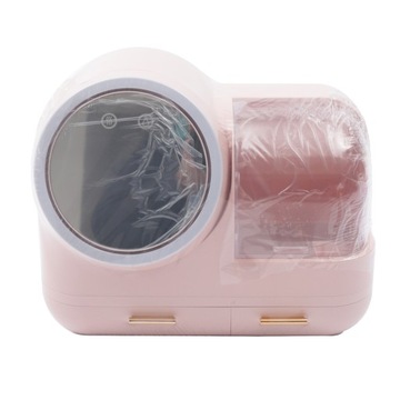 Розовый USB-бокс для хранения косметики