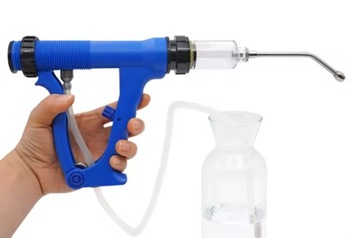 Strzykawka Dozownik leków Pistolet Drencher 50 ml dla bydła, kóz i świni
