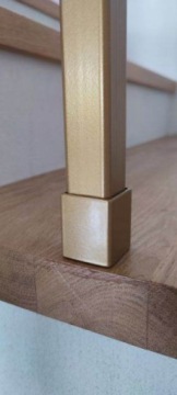 Балюстрада вертикальные стальные перила арфа для лестниц SB-11/5 25x25mm 3,9mb