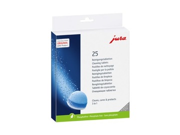 JURA Tabletki czyszczące ekspres 25 szt ORYGINAŁ