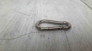 2x Karabińczyk do lin GARSIDURO 4x40mm ocynkowany