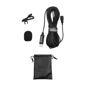 Петличный микрофон Boya BY-M3 USB-C