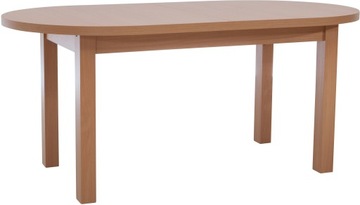 Duży stół owalny rozkładany 90x170/250 do salonu