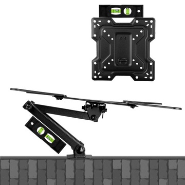 ВРАЩАЮЩИЙСЯ КРЕПЛЕНИЕ ДЛЯ ТЕЛЕВИЗОРА, ЖК-ТЕЛЕВИЗОР С LED, ПРОЧНАЯ НАСТЕННАЯ ВЕШАЛКА, 22–65 ДЮЙМОВ