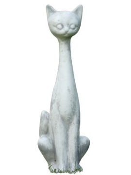 Figura betonowa kotek