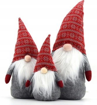 СЛОН, ГНОК, РОЖДЕСТВЕНСКИЙ ПОДАРОК, 40см, САНТА, ГНОМ