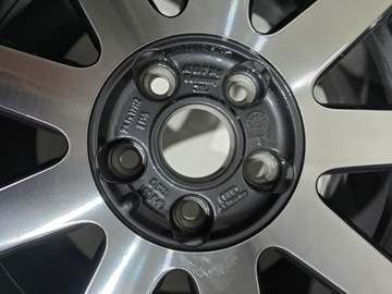 4× DISK HLINÍK AUDI OE 7.5" X 17" 5X112 ET 56