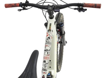 Защитная крышка наклейки для рамы MTB велосипеда AMS - Stranger Things Upside Down