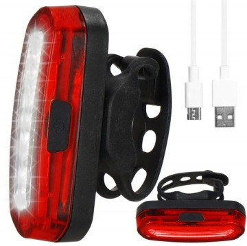 ЗАДНИЙ ВЕЛОСИПЕДНЫЙ ФОНАР USB-СВЕТОДИОД ДЛЯ ЗАДНЕГО МОЩНОГО ОСВЕЩЕНИЯ ДЛЯ ВЕЛОСИПЕДНОГО АККУМУЛЯТОРА