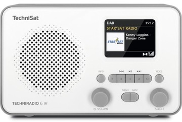 Radio sieciowo-bateryjne DAB+, FM, internetowe TechniSat TechniRadio 6 IR