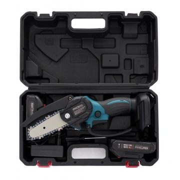 Мини -цепная пила 4 -дюймовая аккумулятор 2сак для деревянных ветвей