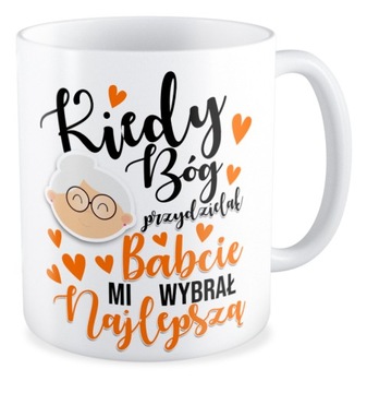 Kubek prezent DZIEŃ BABCI Najlepsza Babcia