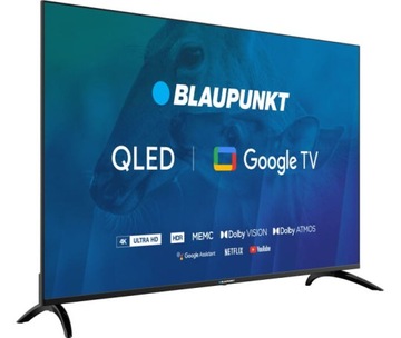 Blaupunkt 55QBG7000S 55-дюймовый 4K UHD Smart QLED-телевизор с Wi-Fi и Интернетом