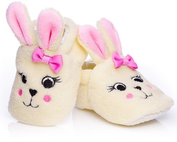 Ciepłe buciki niemowlęce r. 0-6 miesięcy dł. 10 cm