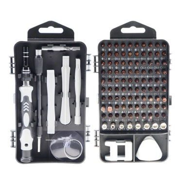ZESTAW PRECYZYJNYCH WKRĘTAKÓW 117w1 TORX IMBUS GSM