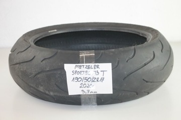 METZELER SPORTEC M3 190/50/R17 2020 3,7mm TYŁ