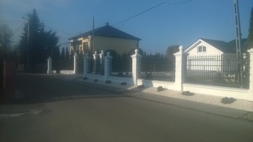 ЗАБОРЫ УСАДЬБЫ, СТИЛЬНЫЕ, БЕТОННЫЕ СТОЯНИЯ