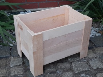 ДЕРЕВЯННЫЙ ЯЩИК ДЛЯ ЦВЕТОВ САДОВЫЙ ЦВЕТОЧНЫЙ ГОРШОК