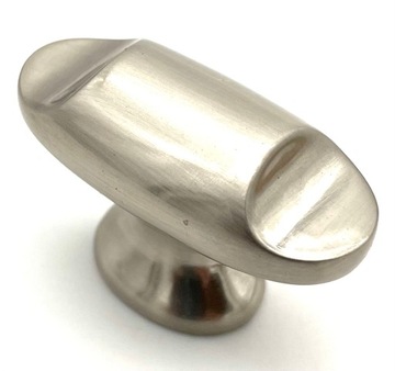 UCHWYT MEBLOWY GAŁKA STAL NIERDZEWNA INOX owal