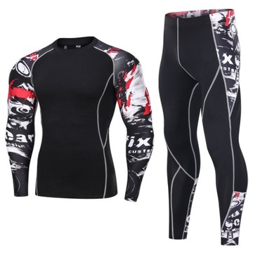 ТЕРМОАКТИВНАЯ ОДЕЖДА НАБОР ЛЕГГИНГ RASHGUARD