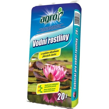 PODŁOŻE AGRO ZIEMIA SUBSTRAT DO ROŚLIN WODNYCH 40L