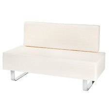 BEAUTY SYSTEM Kanapa do poczekalni Messina BD-6713 kremowe