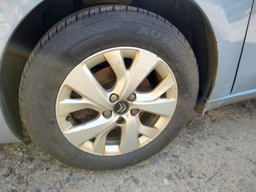 CITROEN C4 PICASSO II ALU RÁFKY KOMPLET KOL PNEUMATIKY LETNÍ 16