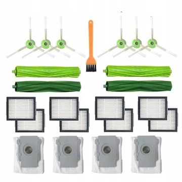 zestaw FILTR szczotki do IROBOT ROOMBA E5 E6 E7 I7