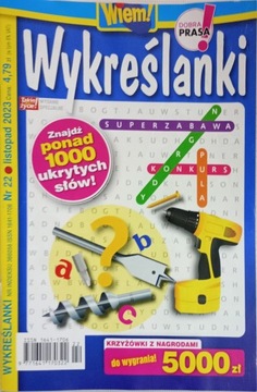 Krzyżówki Wiem! Wykreślanki 22/2023