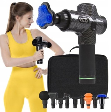 PISTOLET DO MASAŻU MASAŻER MASSAGE GUN ULTRA 150W COOL EDITION 4FIZJO !!!!!