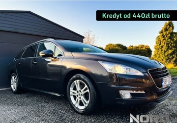 Peugeot 508 I SW 1.6 HDi 115KM 2013 Peugeot 508 Bezwypadkowy, nowy rozrzad, bogata wersja, gw.12m gethelp, 2xk