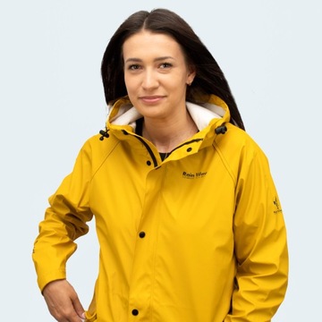 Водонепроницаемая куртка-дождевик с мембраной RainWay XL толщиной 14 000 мм.