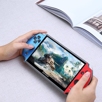 ПОРТАТИВНАЯ ИГРОВАЯ КОНСОЛЬ X12 ПЛЮС МНОГИЕ ИГР 10 000 7,1-ДЮЙМОВОЕ МЕНЮ НА ПОЛЬСКОМ
