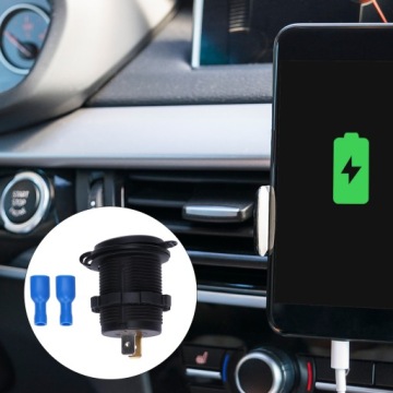 Автомобильное зарядное устройство Mini USB, быстрое зарядное устройство с