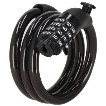 ЗАМОК БЕЗОПАСНОСТИ ВЕЛОСИПЕДА КОД ТРОСА ЗАМКА