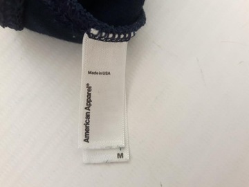 AMERICAN APPAREL ołówkowa SUKIENKA z odkrytymi plecami NAVY _ M