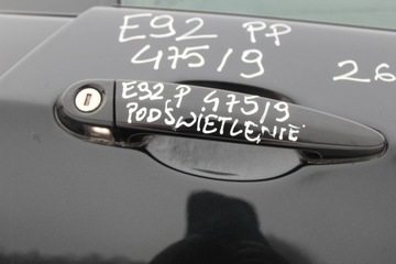 KLIKA PRAVÁ PRAVÝ PŘEDNÍ BMW E92 E93 LED 475 BLACK